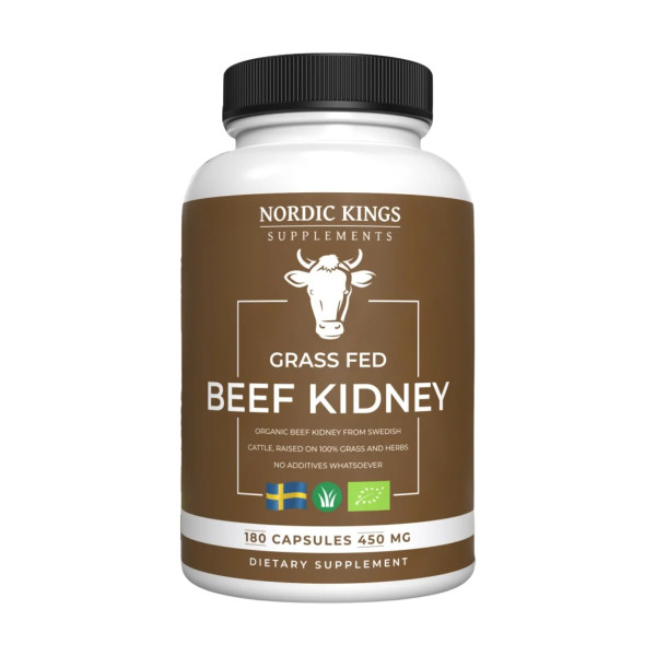 Nordic Kings Beef Kidney - Saúde Renal - 180 Cp