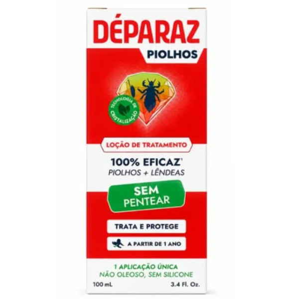 Déparaz - Loção de Tratamento Antipiolhos 100ml