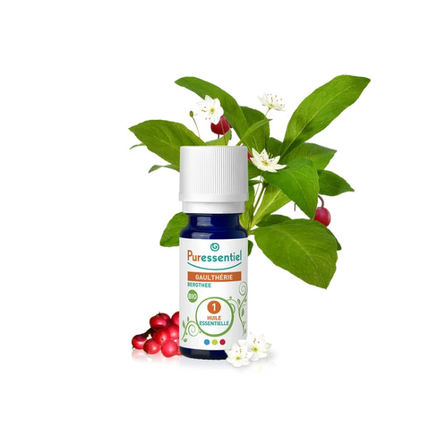 Puressentiel - Óleo Essencial de Gaultéria - Dores musculares e articulares - 10 ml