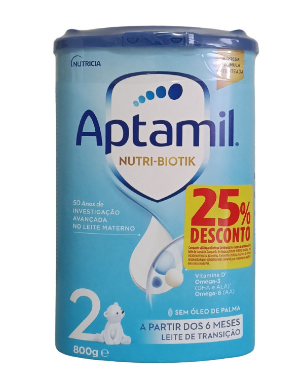 Aptamil Nutri-Biotik 2 (800g) 25% de descuento