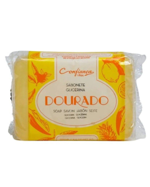 Confiança - Jabón de glicerina dorado 125 g