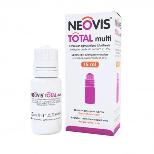 Neovis Total Multi - Emulsión oftálmica lubricante 15 ml