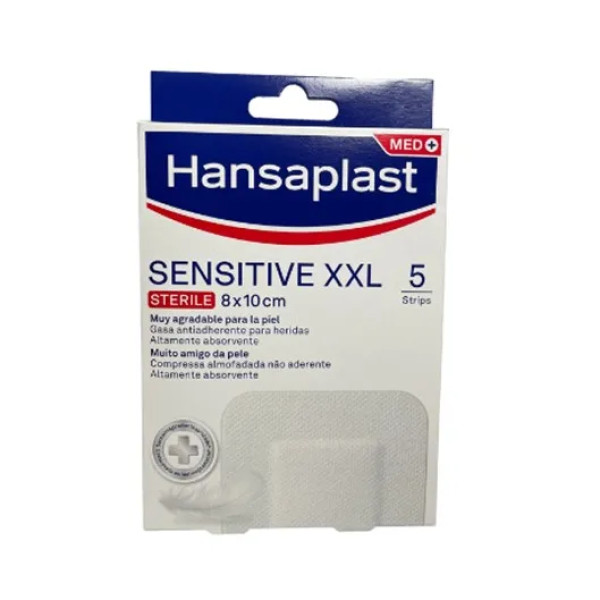 Hansaplast - Penso Sensitive XXL  8x10 cm X5