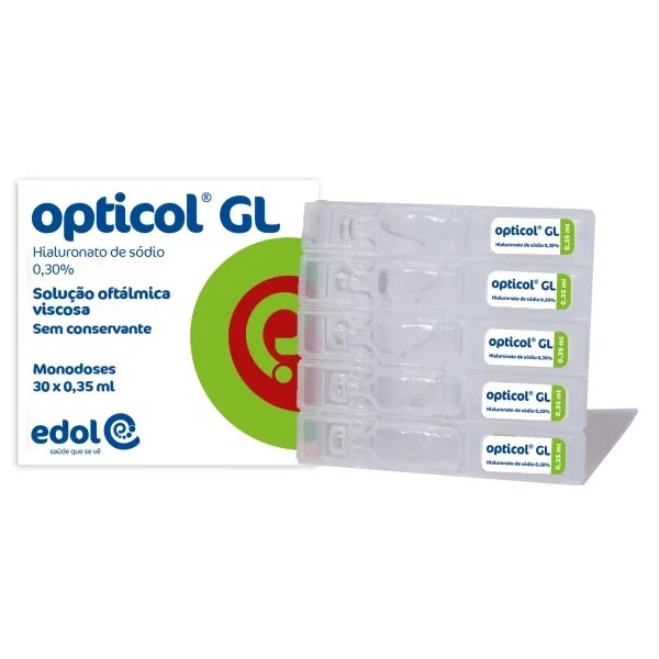 Opticol GL - Solución oftálmica al 0,30 % 30x