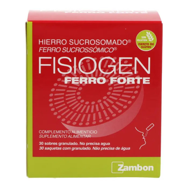Fisiogen - Ferro Forte Saquetas Granulado 30x