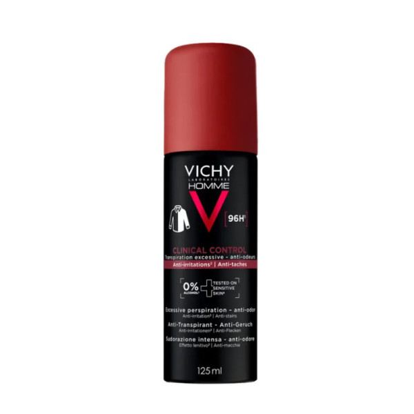 Vichy Homme Deo Clinical Control Aerossol 125ml