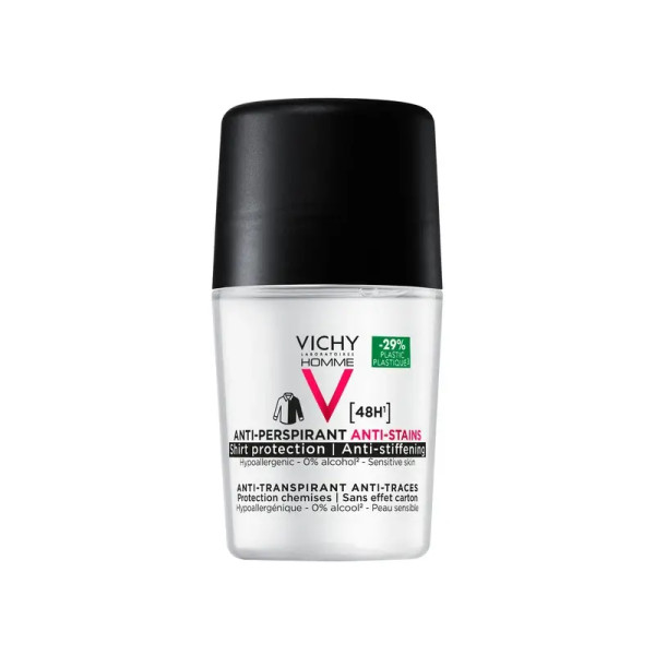 Vichy Homme Deo Roll On Manchas 50Ml