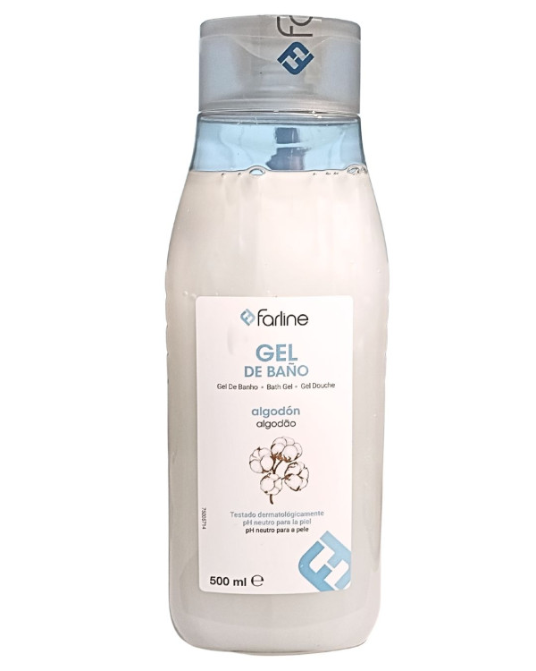Farline - Gel Banho Algodão 500ml