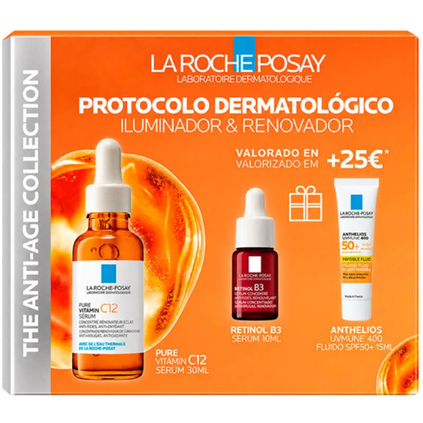 La Roche Posay Coffret 2026 - Iluminador e Renovador - Vitamin C12