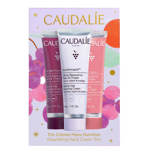 Caudalie - Coffret Trio Cremes Mains Nutrition 2026