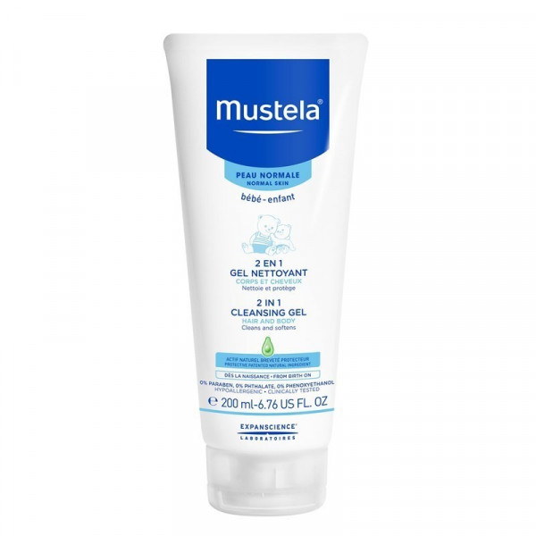 Mustela Bebe Pn 2Em1 Cabelo/Corpo 200ml