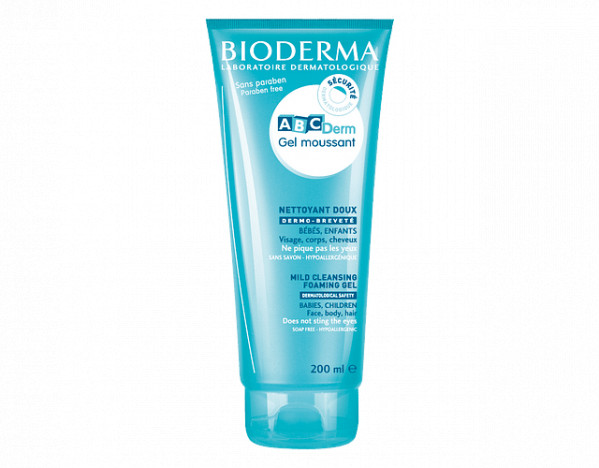 ABCDerm Bioderma Gel Moussant 200ml