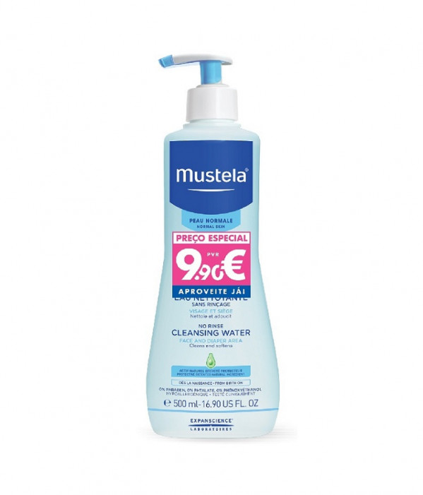 Mustela Bebé Água De Limpeza 500 ml Com Preço Especial