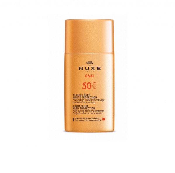 Nuxe Sun Fluid Ligeiro Manchas SPF5O 50ml