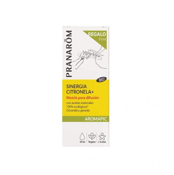 Pranarôm Aromapic Sinergia Citronela+ Mistura Para Difusão 30 ml Com Oferta De 10 ml