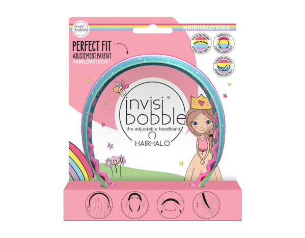 Invisibobble Kids Hairhalo Rainbow