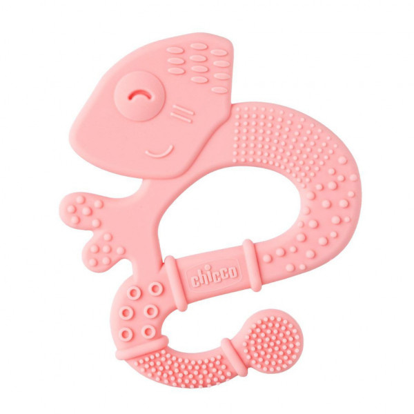 Chicco Anel Dentição Iguana Rosa 2M+