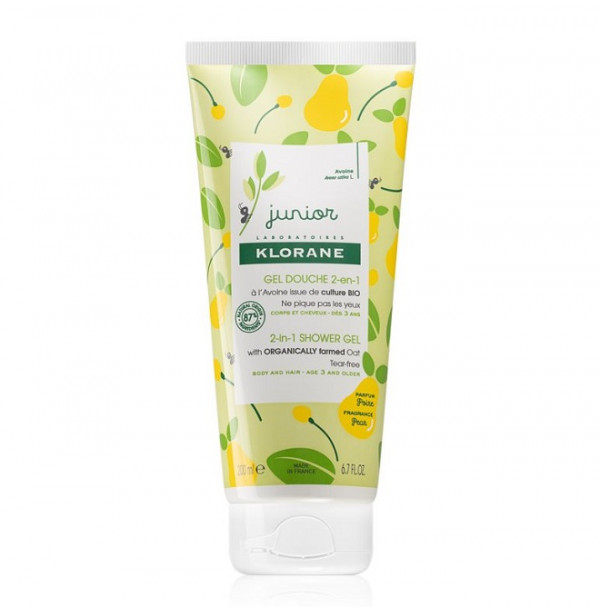 Klorane Petit Junior Gel Duche Pera 200ml