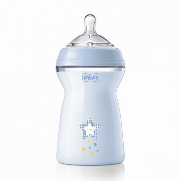 Chicco Biberao Natural Feeling Pp 330ml Boy 6M+
