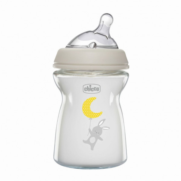 Chicco Biberao Natural Feeling Vidro 250ml 0M+