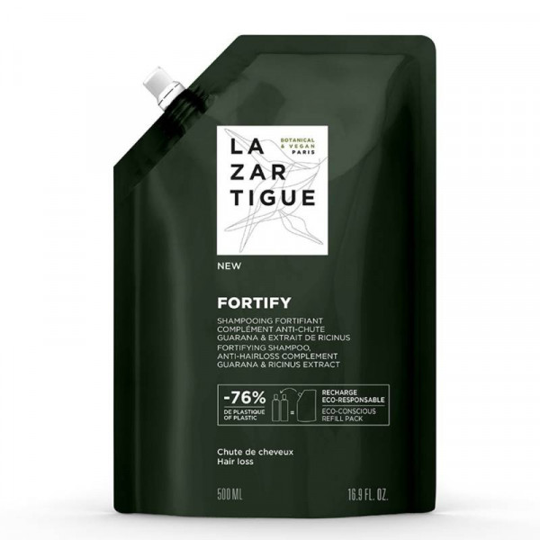 Lazartigue Champô Fortificante Eco-Refill 500ml