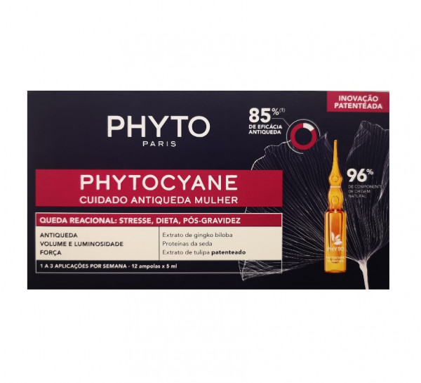 Phytocyane Cuidado Antiqueda Reacional 5ml X12 Phytocyane Cuidado Antiqueda Reacional 5ml X12