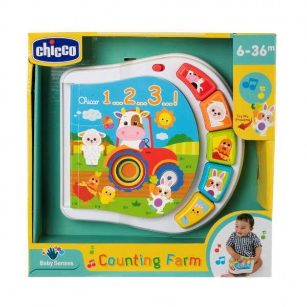 Chicco 9778000000 Baby Senses Livro Quinta 123
