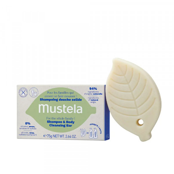 Mustela Pn Sabonete Solido Corpo e Cabelo 75g