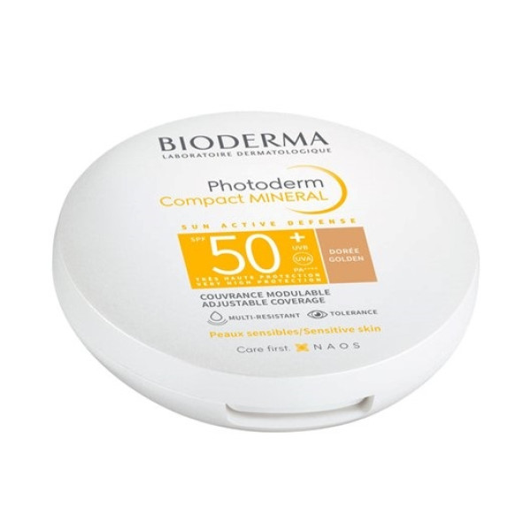 Photoderm Bioderma Compact Mineral SPF50+ Dourado 10g