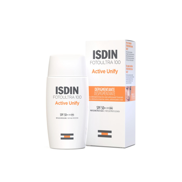 Fotoultra100 Isdin Active Unify Fluido Rosto SPF50+ 50ml